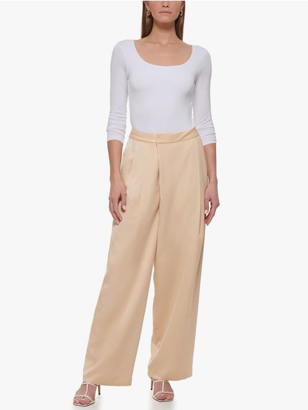 DKNY Women's Wide Leg Suit Pant NWT